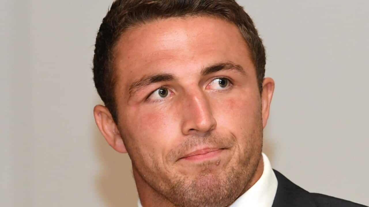 South Sydney forward Sam Burgess
