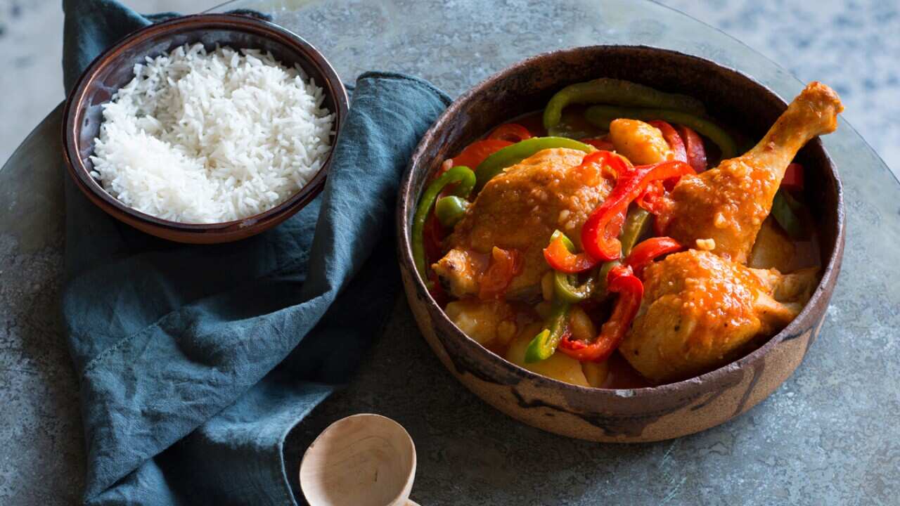 Chicken afritada