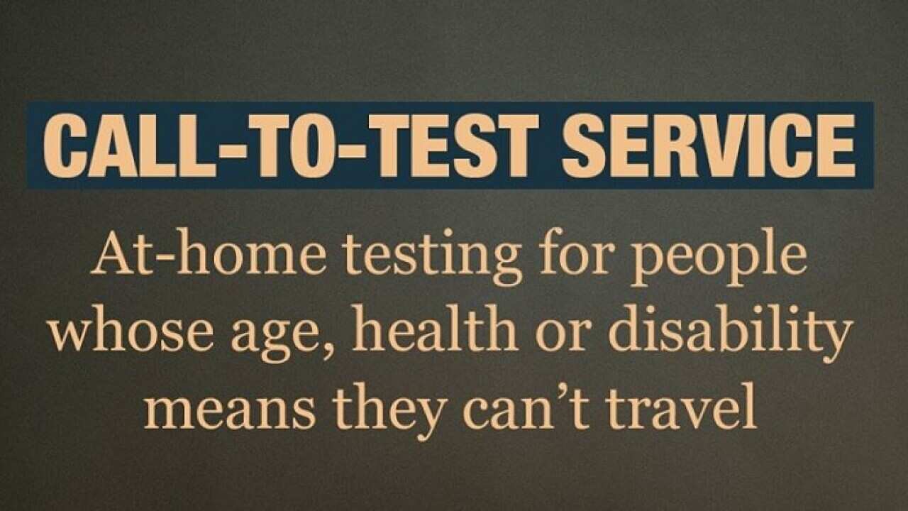 Call to test service now available for Victorians for Coronavirus test.