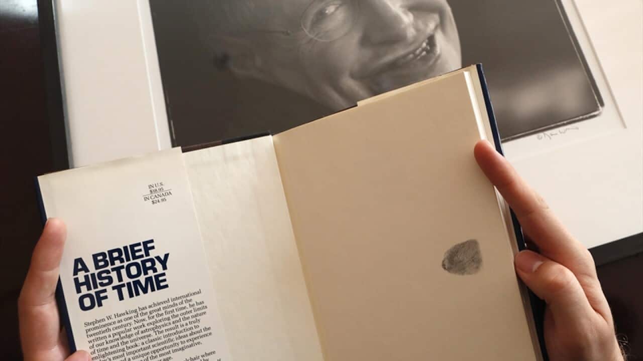 Stephen Hawking auction