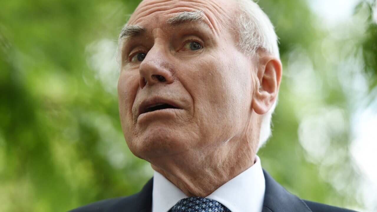 Former prime minister John Howard