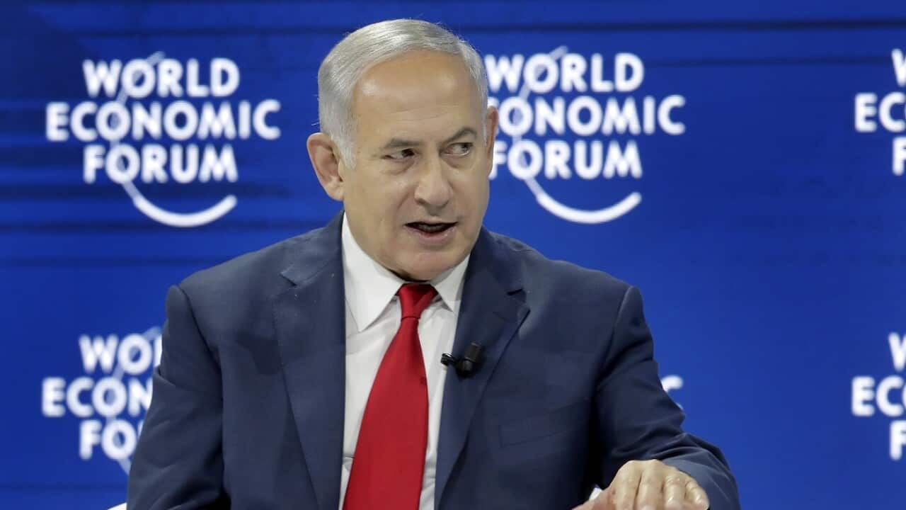 Israeli Prime Minister Benjamin Netanyahu accused Iran of wanting "to turn Lebanon into one giant missile site" and warned of the consequences.