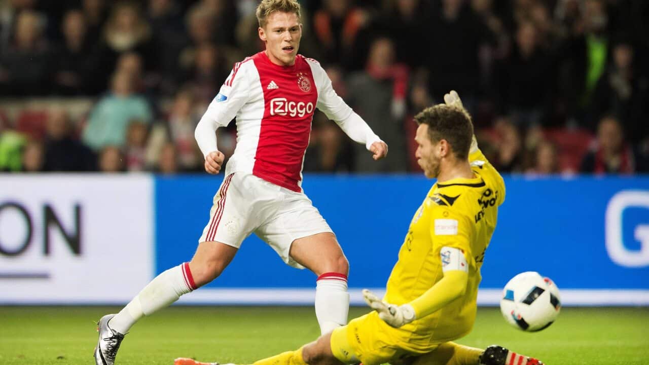 Viktor Fischer Ajax Eredivisie Heerenveen