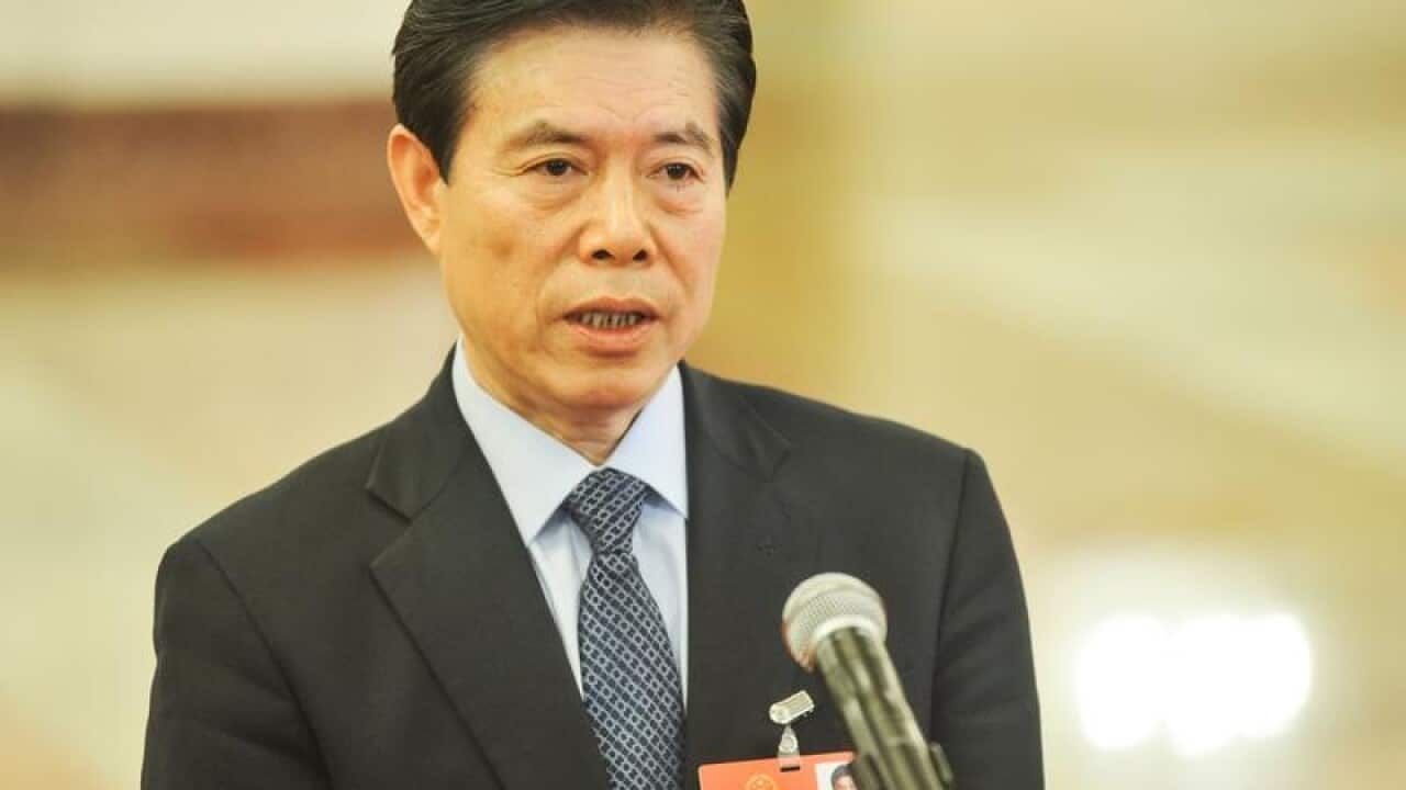 Chinese Minister of Commerce Zhong Shan
