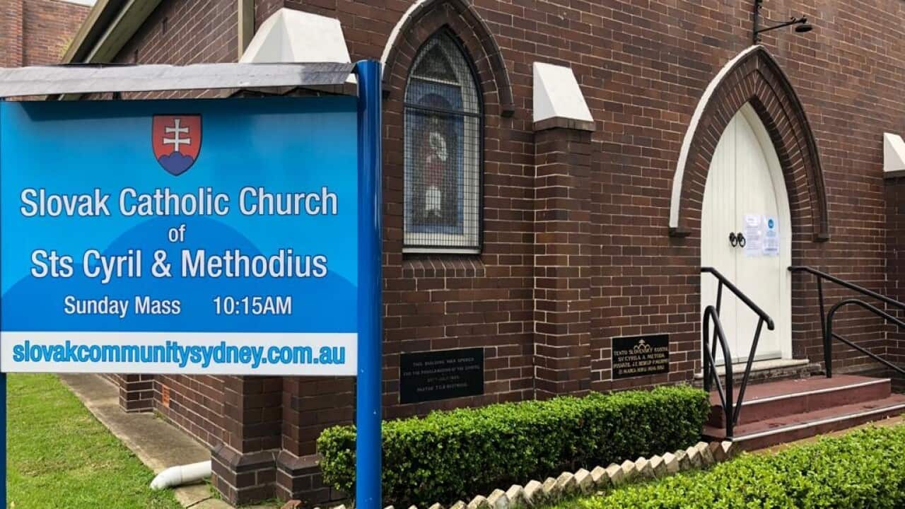 Slovak church of Sts Cyril and Methodius in Lidcombe, Sydney NSW