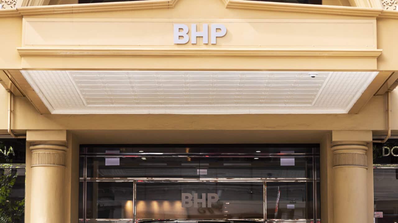 BHP's headquarters as seen in Melbourne.