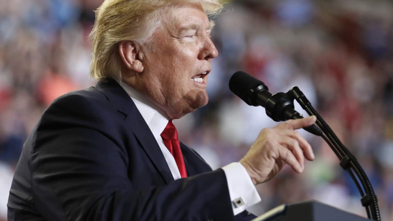 US President Donald Trump