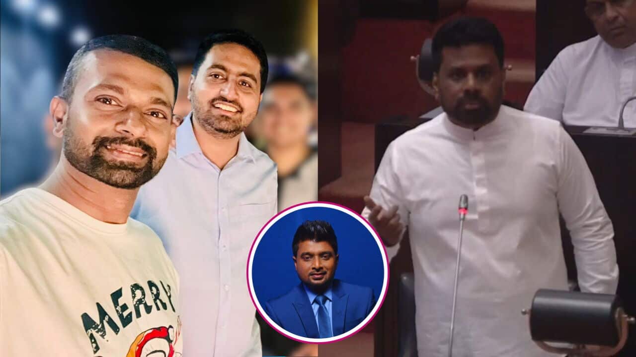 SBS Sinhala Anura Kumara Dissanayake Charith Abeysinghe Rakhitha Rajapaksa Manoj Udatiyawala.jpg