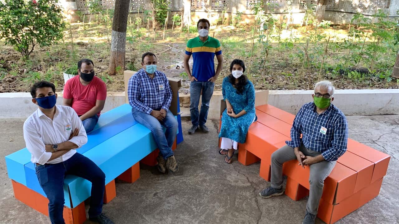 Rhea Shah worked with her family to manufacture and supply these beds to hospitals, municipal corporations and the Indian Navy.