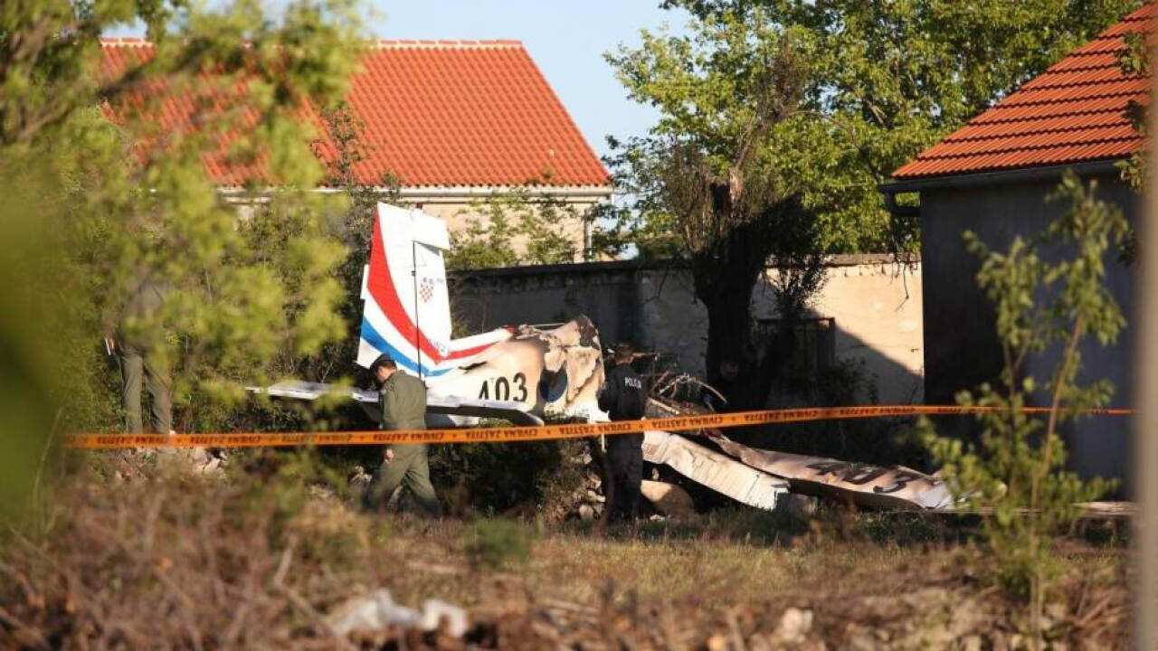 Pad vojnog zrakoplova, 7.5.2020.