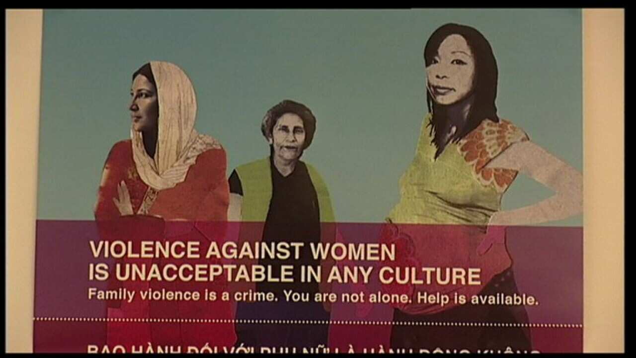 Ad campaign on family violence