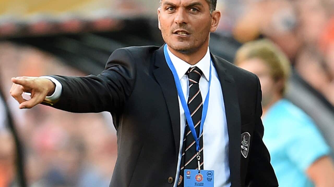Brisbane Roar head coach John Aloisi