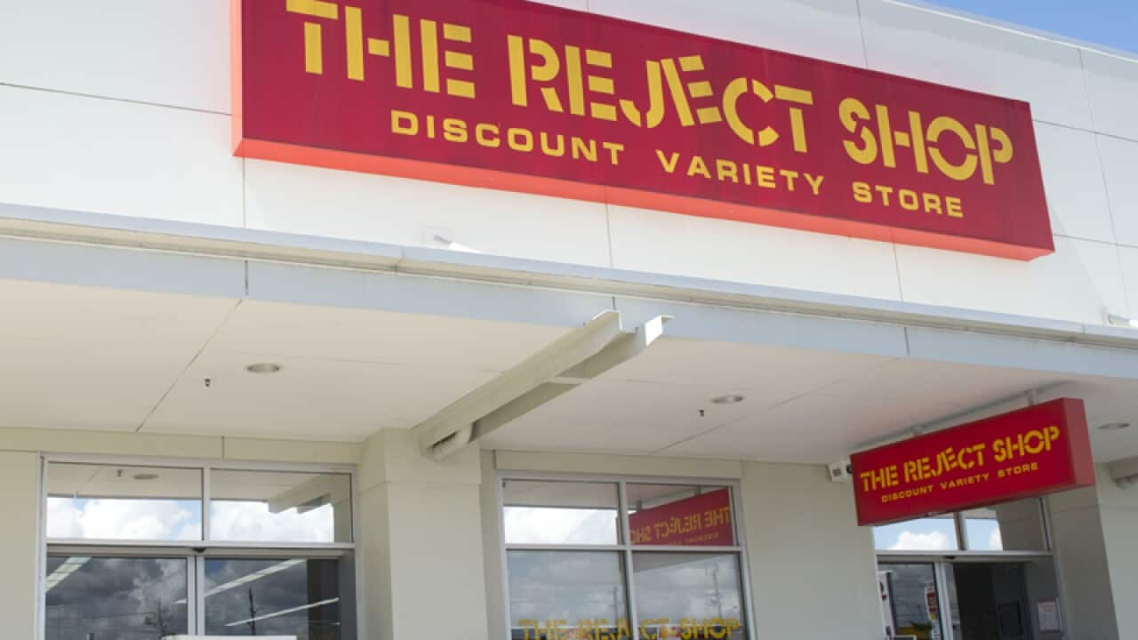 a Reject Shop store