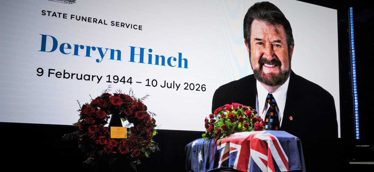 Farewell to a Firebrand: Australia Mourns Derryn Hinch at State Funeral