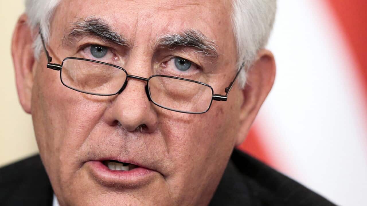 US Secretary of State Rex Tillerson