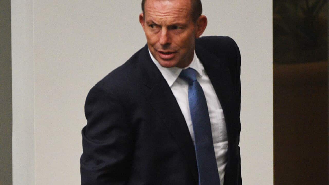 Former prime minister Tony Abbott.