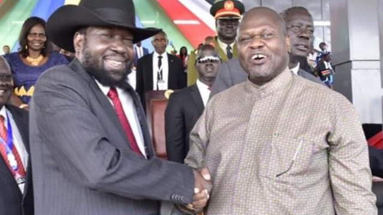 President Kiir and Dr. Riek Machar