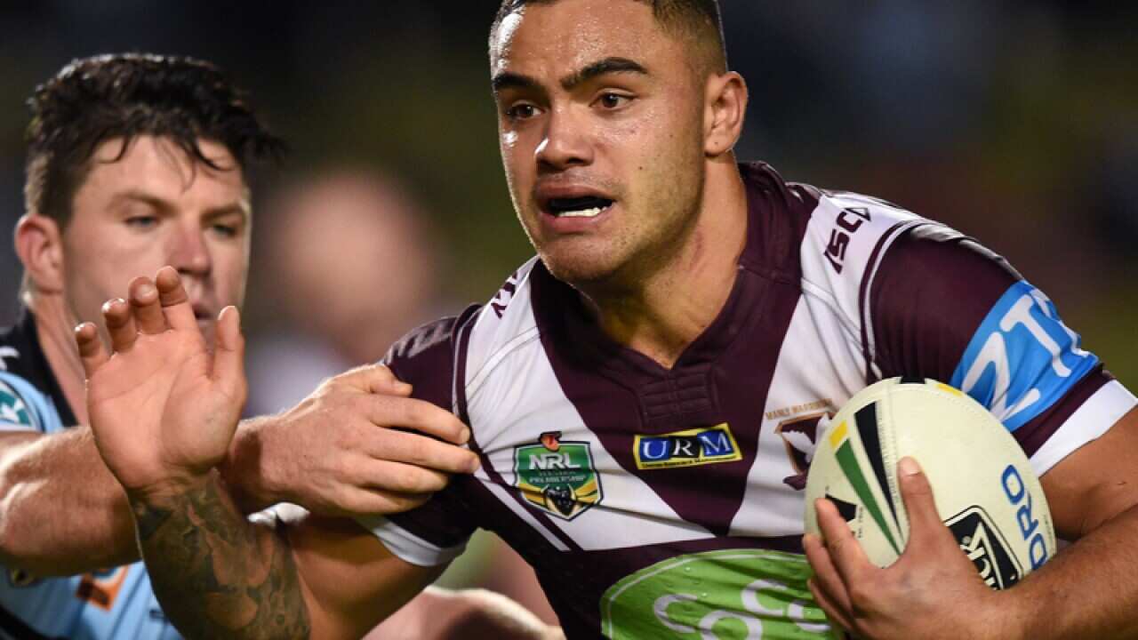 Dylan Walker of the Sea Eagles