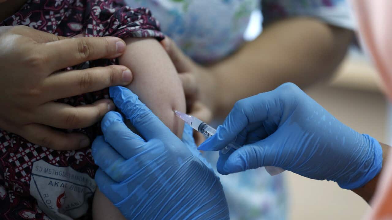 Diphtheria vaccination for school children