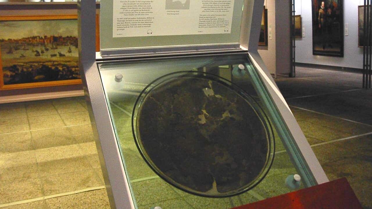 De Dirk Hartog schotel, zoals te bewonderen in het Rijksmuseum in Amsterdam