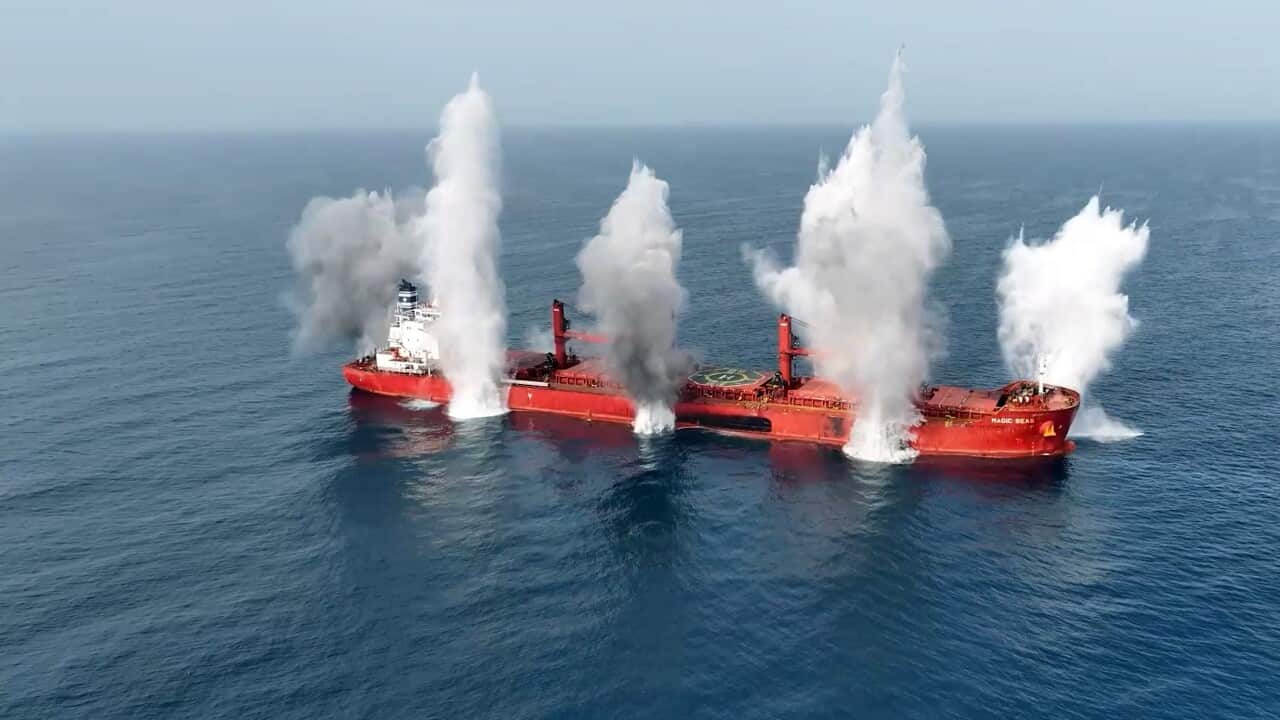 Yemen's Houthis attack Magic Seas ship in the Red Sea