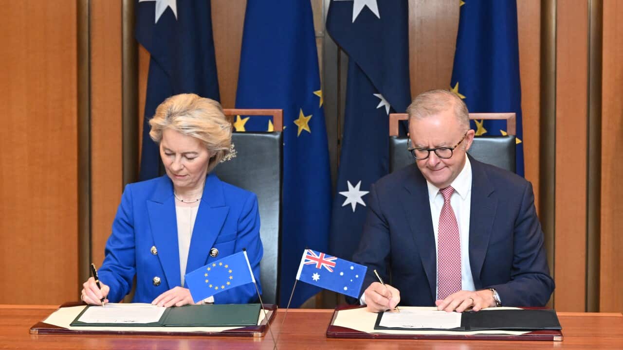 URSULA VON DER LEYEN AUSTRALIA VISIT