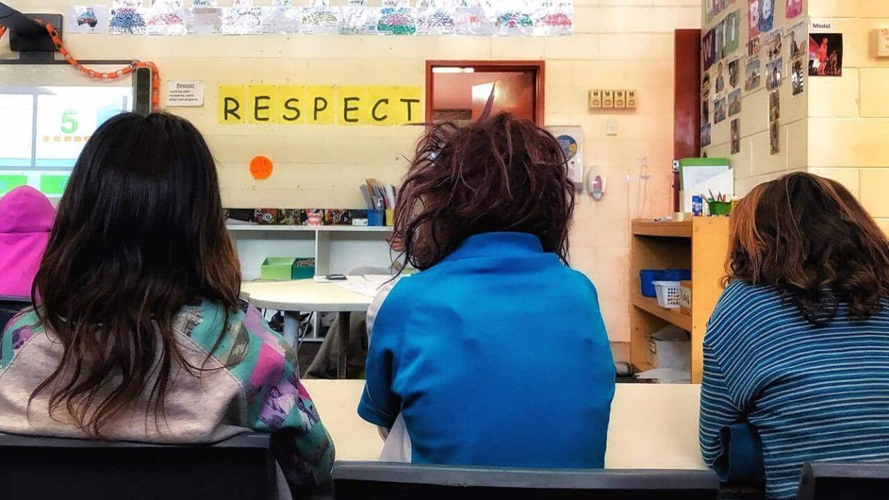Children at Mutitjulu Primary school