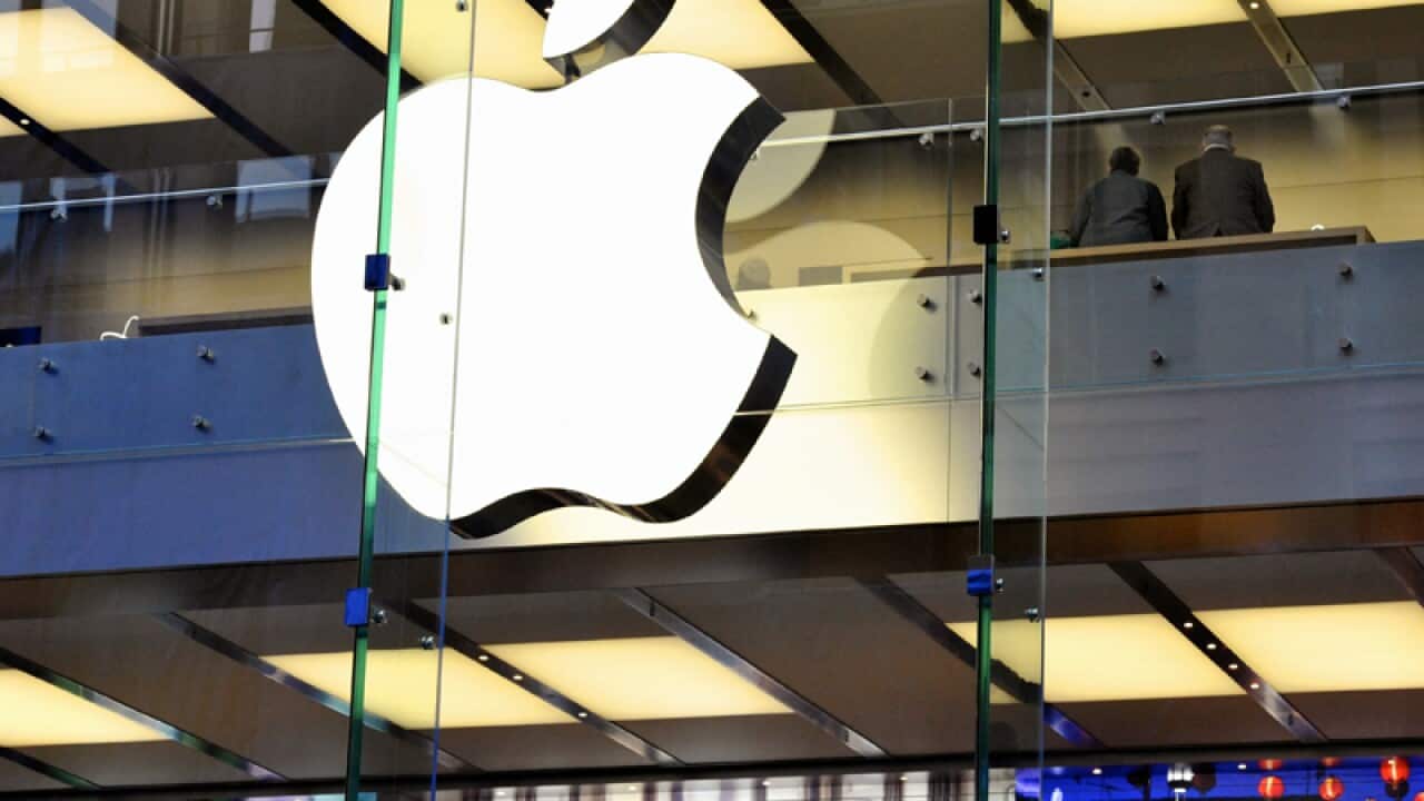 The flagship Apple store in Sydney