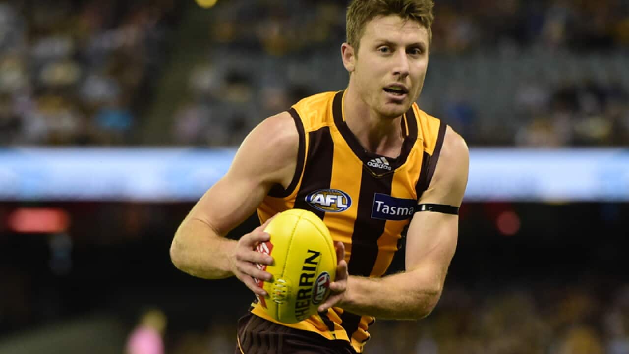 Hawthorn Hawks player Liam Shiels