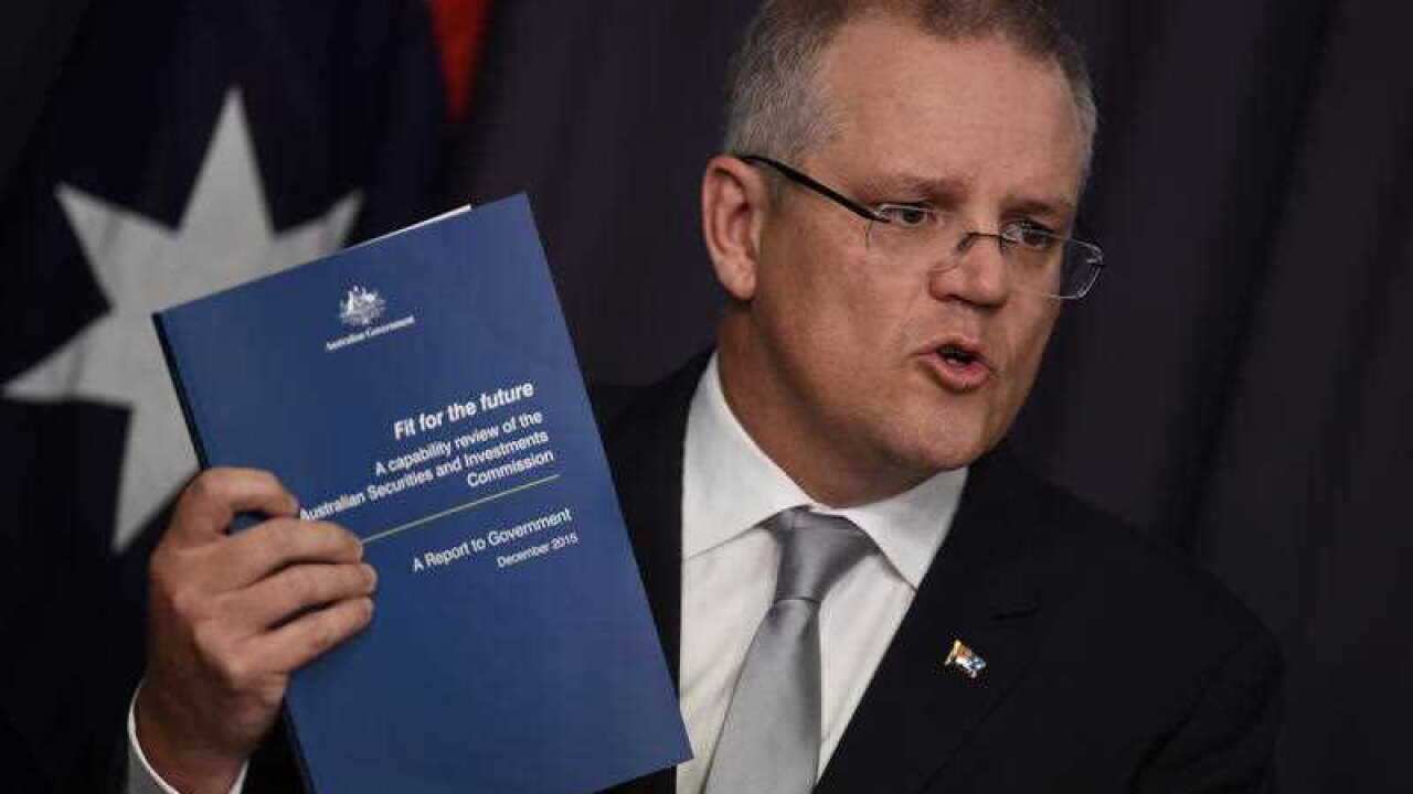 Treasurer Scott Morrison