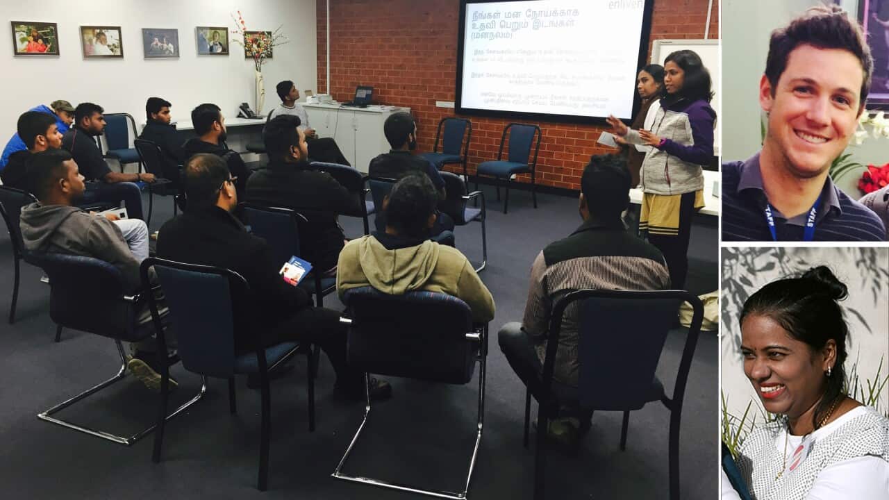 Enliven Workshop, Mitchell Bowden (Top right), Kanmani Barthasarathy (Bottom right)