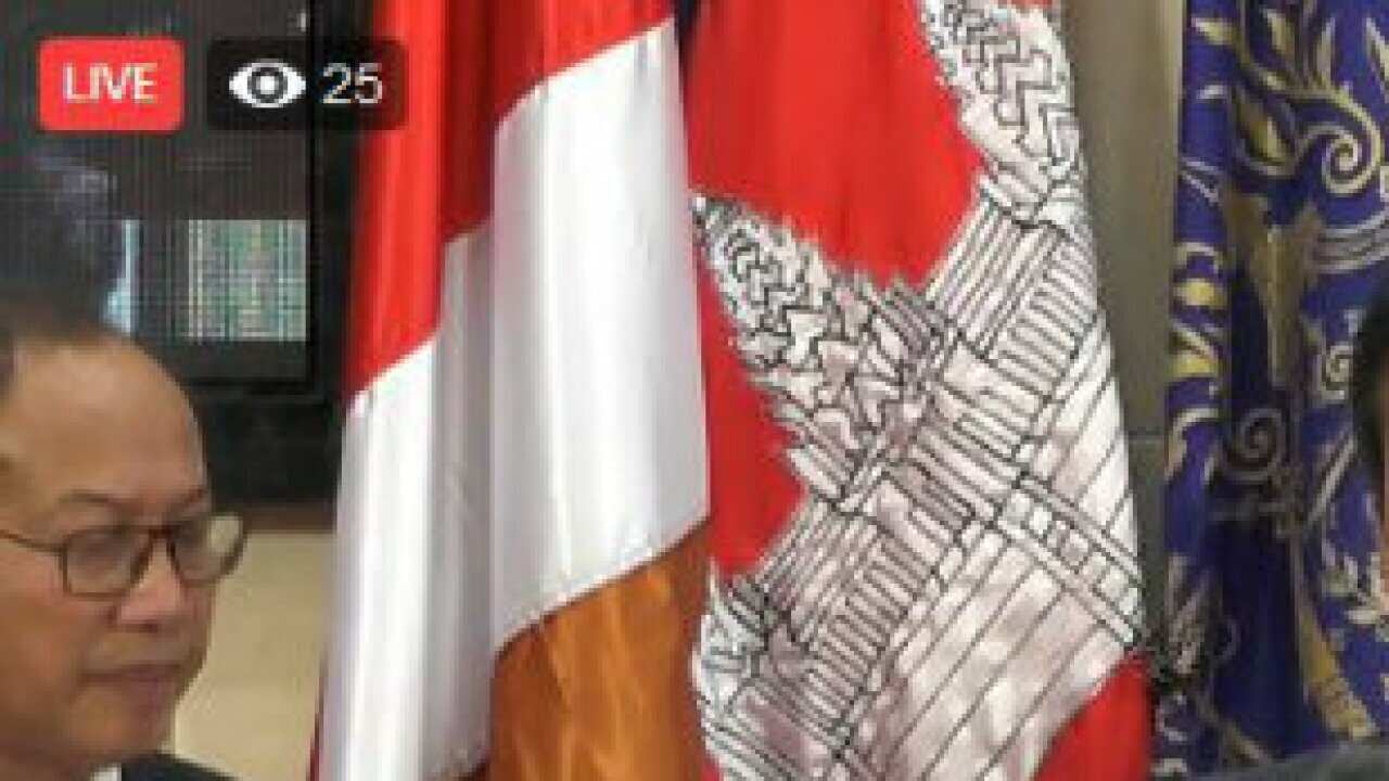 Director of Cambodia Rice Federation Song Saron