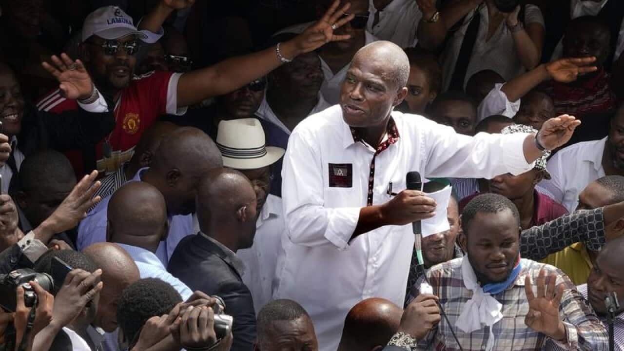 Congo opposition candidate Martin Fayulu