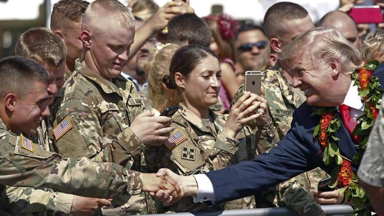 President Donald Trump to visit Korea on 7 November.ter arriving aboard Air Force One, Friday, Nov. 3, 2017 at Joint Base Pearl Harbor Hickam in Honolulu. (Jamm Aquino/The Star-Advertiser via AP)