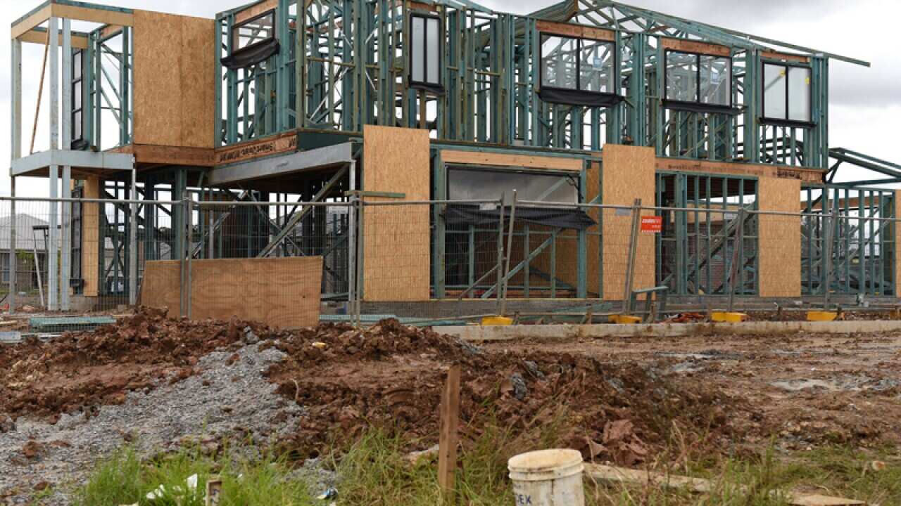 A property under construction