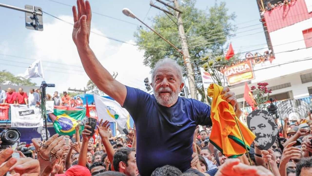 Former Brazilian President Luiz Inacio Lula da Silva.