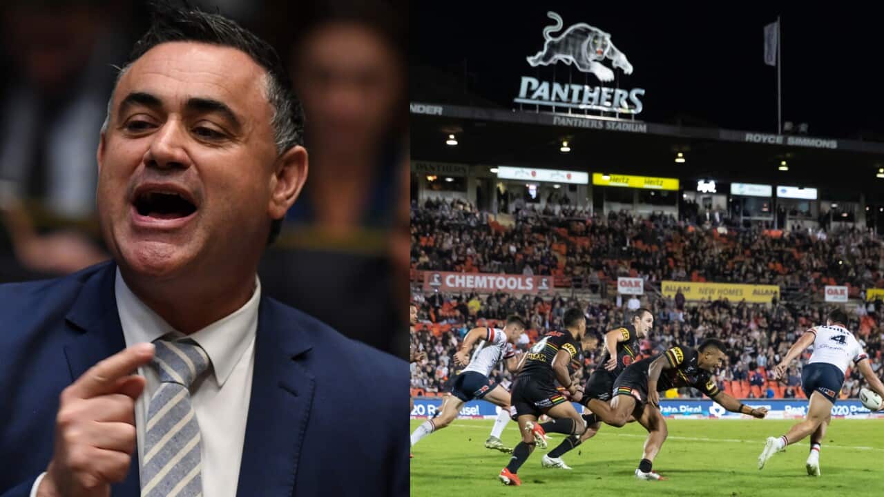 NSW Deputy Premier John Barilaro believes having the NRL back would provide a mental lift for the nation.
