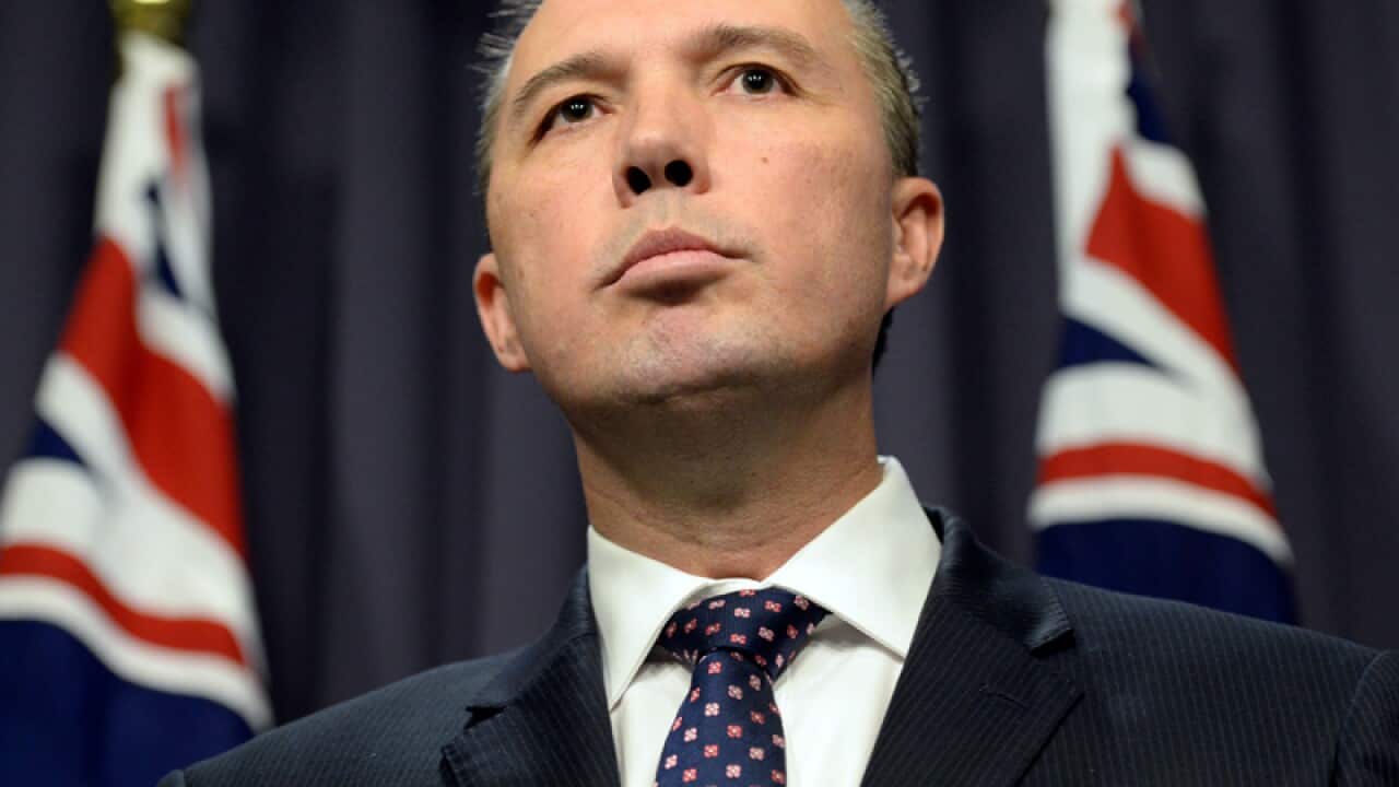 Australian Immigration and Border Protection Minister Peter Dutton