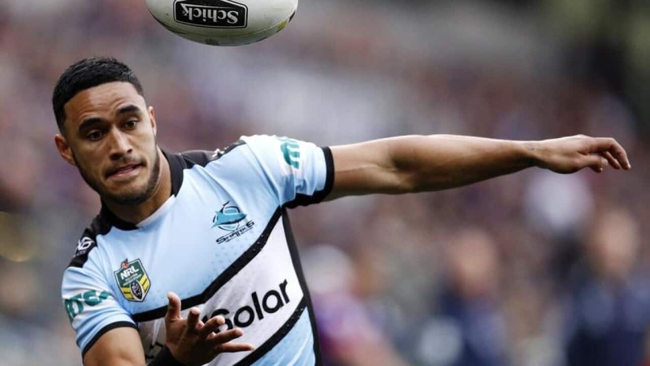 Cronulla-Sutherland Sharks player Valentine Holmes