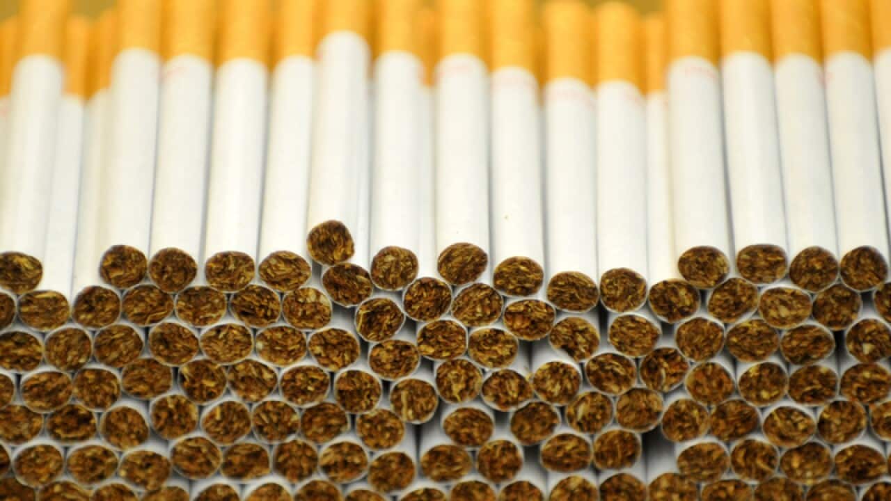File photo of Phillip Morris cigarettes