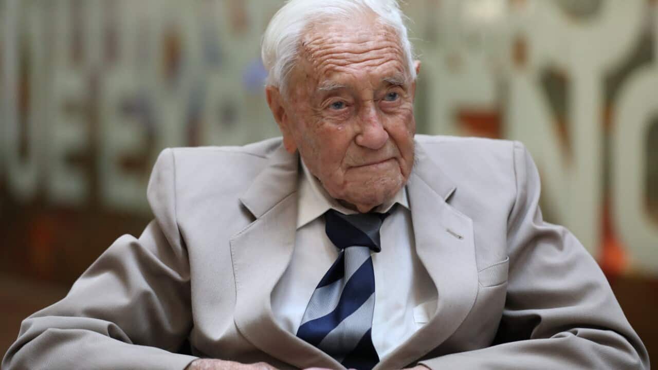 Australia's oldest scientist, Professor David Goodall, has arrived in Switzerland to end his life.