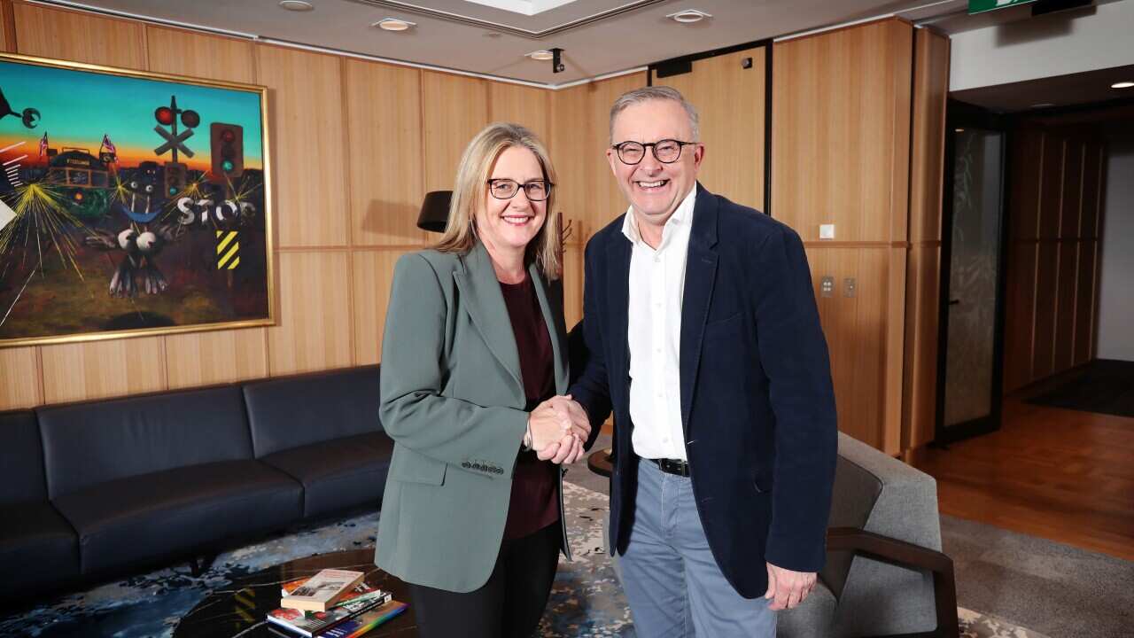 ANTHONY ALBANESE JACINTA ALLAN MEETING