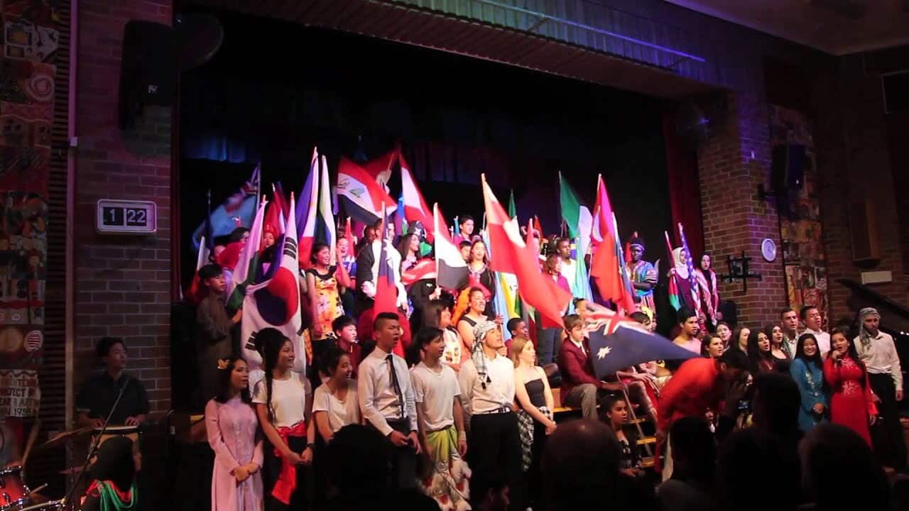 Flag Day At Chester Hill High School