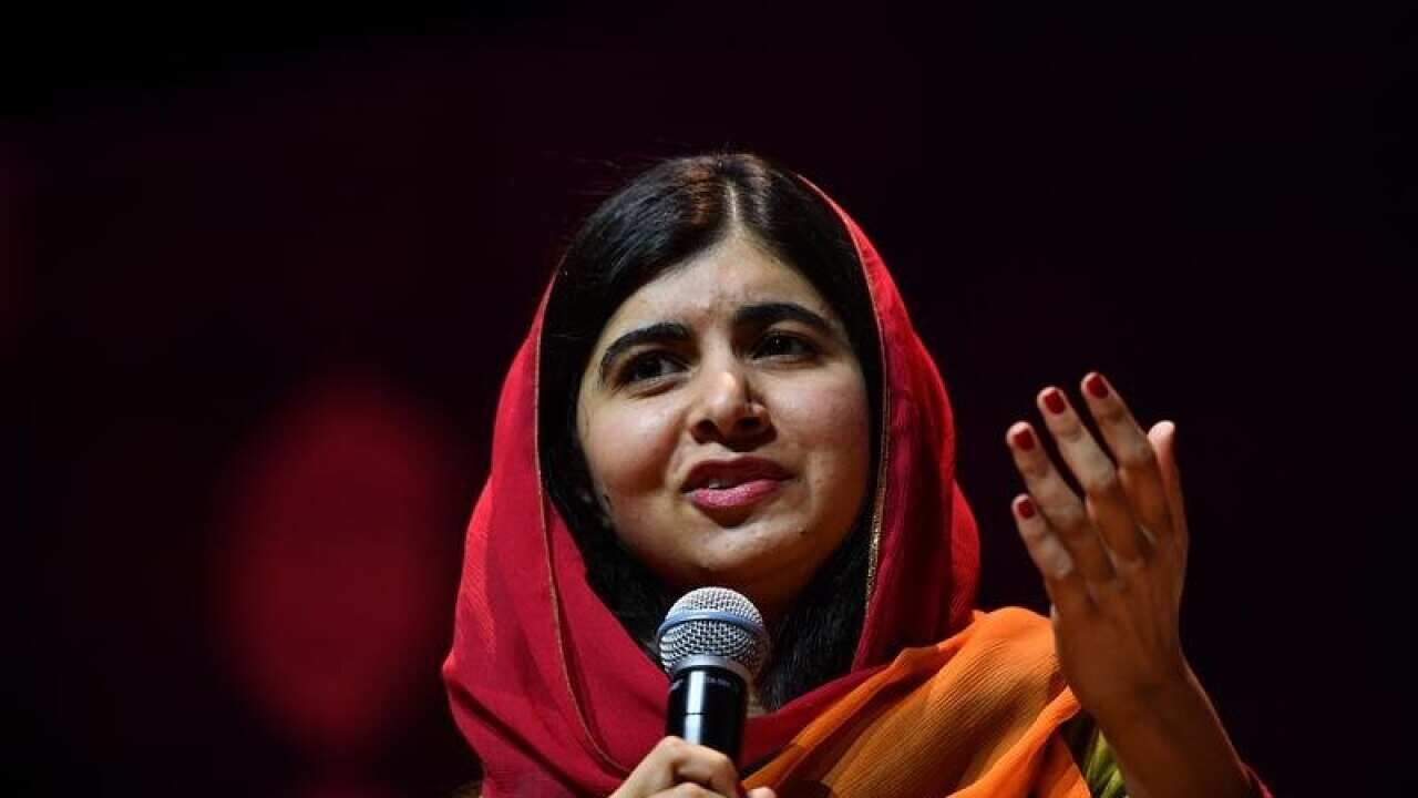 Nobel Peace Prize laureate Malala Yousafzai