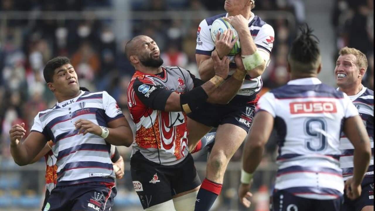 The Melbourne Rebels against the Sunvolves.