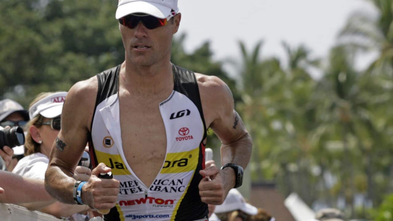 Craig Alexander in action