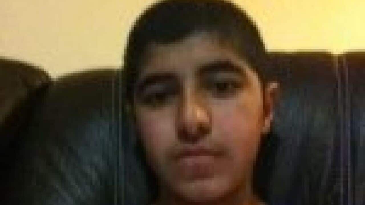An Instagram picture of 15-year-old gunman Farhad Khalil Mohammad Jabar.