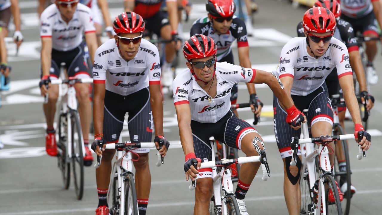 Alberto Contador's support scaled back