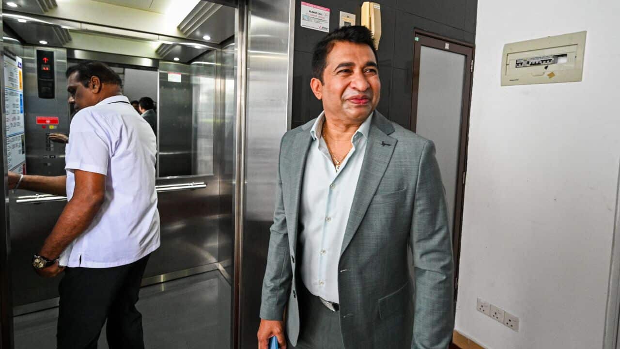 CRICKET-SRI-WC-2023-POLITICS