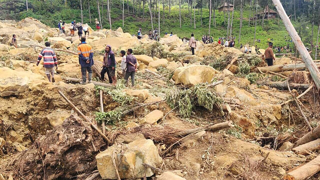 PAPUA NEW GUINEA LANDSLIDE